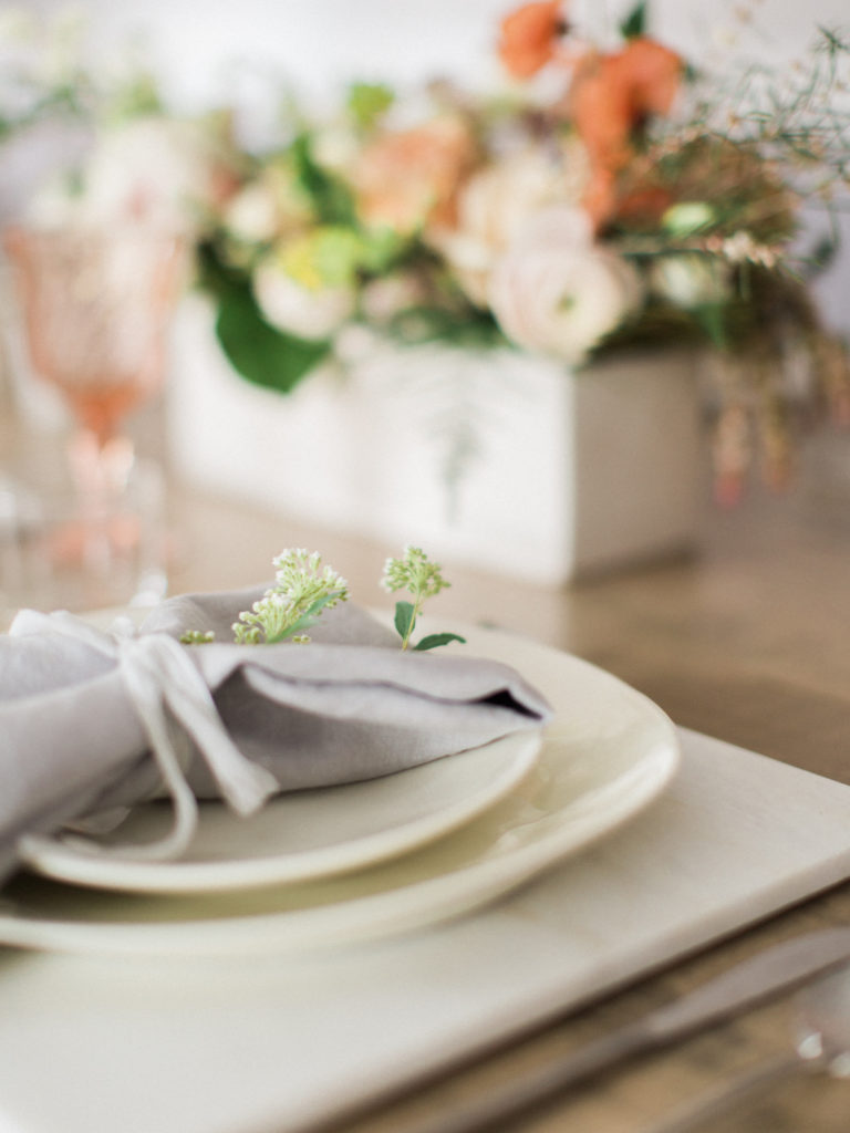 Bridal Pop Up Featuring our tableware and linens