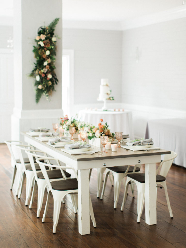 Bridal Pop Up Featuring Our Signature Farm Table