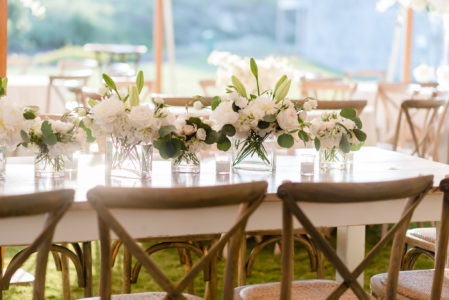 Cottage Luxe Signature Farm Table at Event