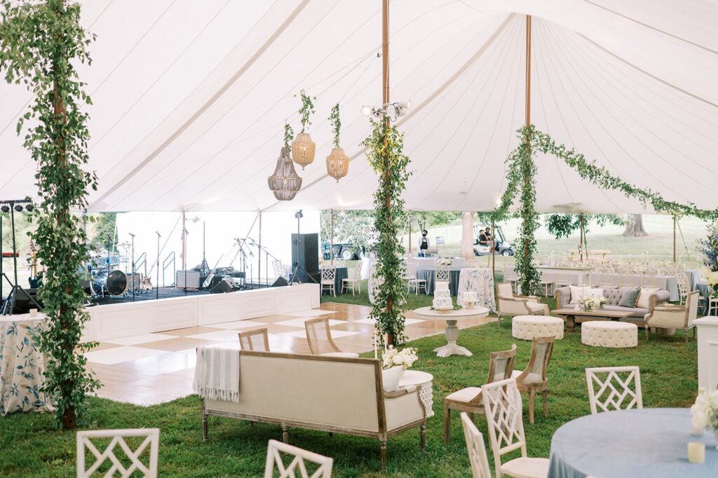 Tent Full of Cottage Luxe